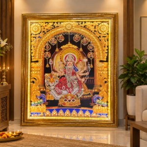 Mata Rani Premium LED Light Devotional Frame